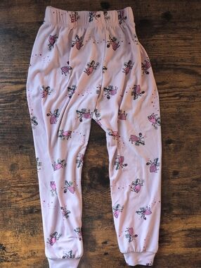 5/$25 Monkey Bars Pink Fairy Print Kids Pants 24M